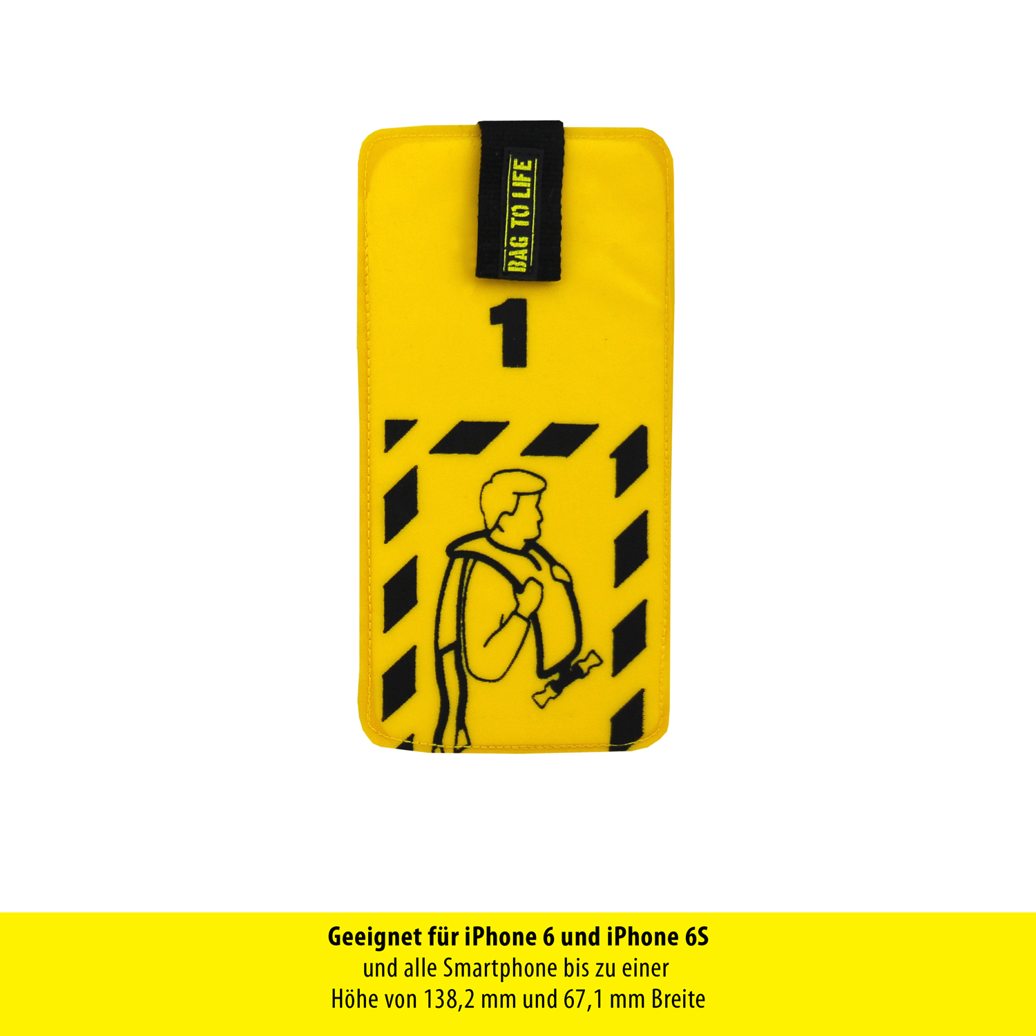 Check in Smartphone Sleeve 13,8 cm x 6,7 cm - Handytasche