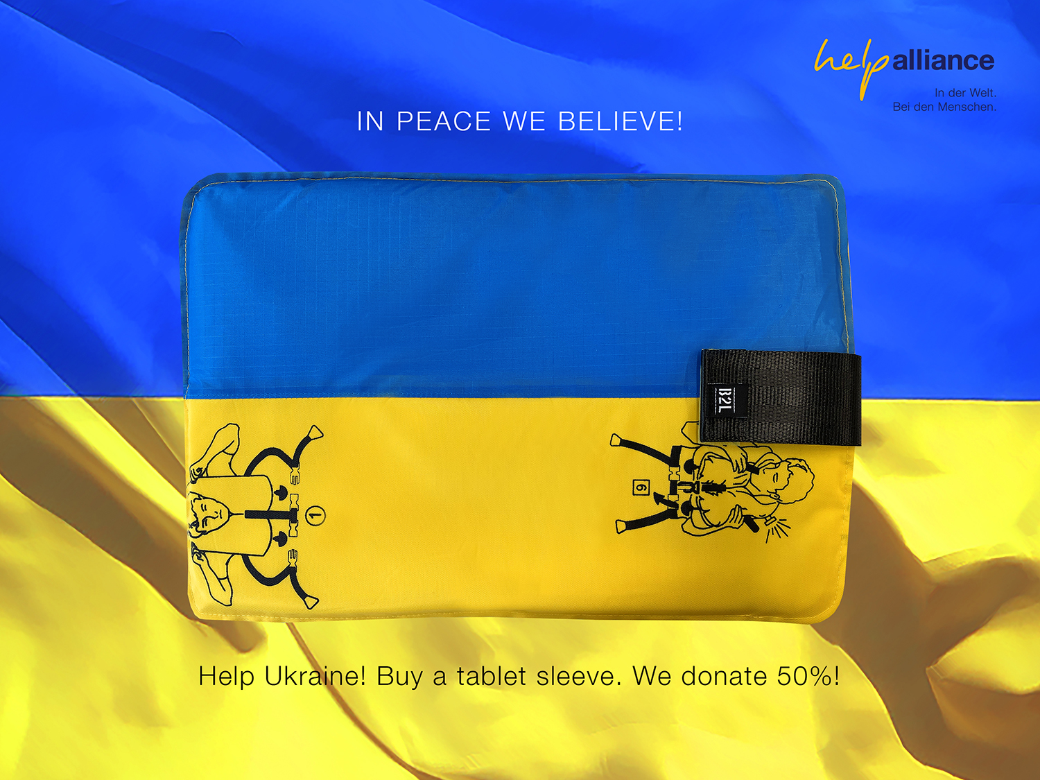 Ukraine Charity Tablet Sleeve