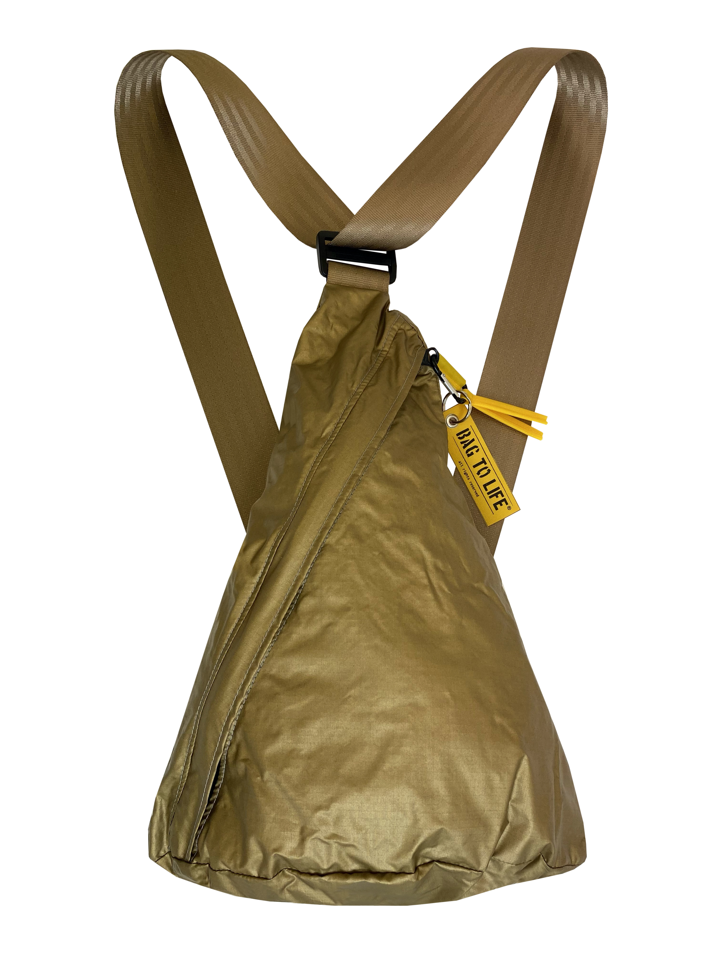 Bravo Bag gold - Crossoverbag